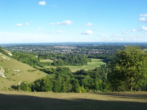 View from Colley Hill