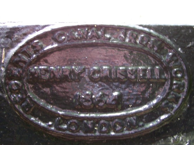 Maker's name on Post No 14